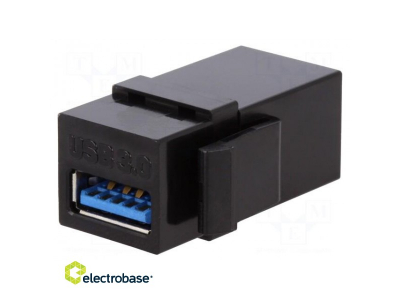  Kontaktligzda | savienotājs | Female x2 | USB A ligzda x2 | taisni | Keystone