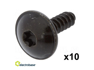  Skrūve | 10 gab | Audi, Seat, VW, Skoda | OEM: N90775001 | Garums: 15,8 mm | tērauda