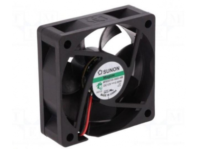  Ventilators: DC | aksiāls | 12VDC | 60x60x20mm | 27,88m3/h | 21dBA | Vapo | 3100 apgr./min