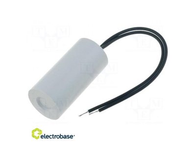  Kondensators: motors, darbināms | 30uF | 450V | Ø45x78mm | -25÷70°C | ±10% | W: 7