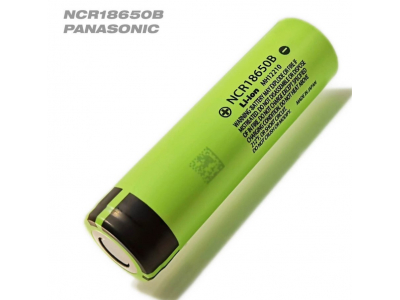 Panasonic 18650 Akumulators NCR18650B Panasonic 3400mAh Li-Ion 3.7V izlādes strāva 2C 6.8A NCR18650B