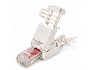 ElectroBase ® Modulārs CAT6 universāls spraudnis RJ45 | Bezinstrumenta montāžai | CAT6/CAT5e UTP kabelim