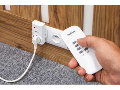  Elektrības kontaktligzda ar tālvadības pults kontroli | Max jauda 1000W | Līdz 25m