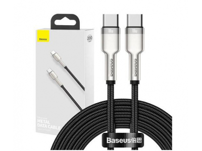  Cafule Series Metal Data Cable USB-C 100W 2m Black