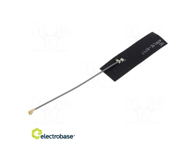  Antenna | 4G,LTE | 2dBi | linear | 56.59x16.53mm | IPEX | -40÷85°C