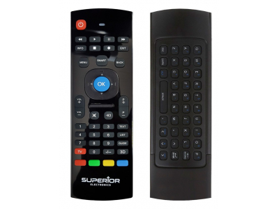  Universāla tālvadības TV pults ar QWERTY tastatūru | Superior 2in1
