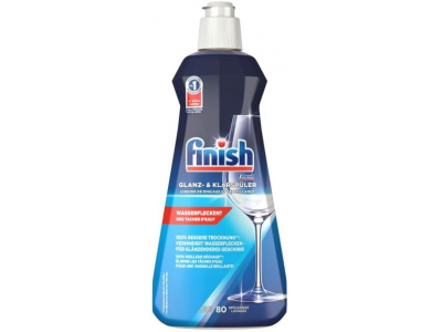 Finish ® Finish Shine & Rinse Aid | Spīduma un Skalošanas Līdzeklis - Pret Ūdens Traipiem, 400 ml