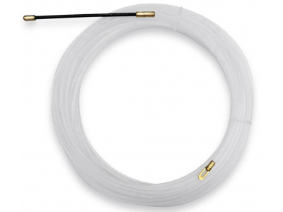 ElectroBase ® Kompakts Kabeļu ievilcējs | Neilona | Šķiedras diametrs 3mm | Garums 30m
