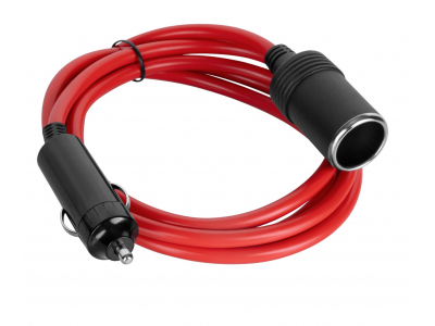  Auto piepīpētāja pagarinātājs spraudnis - ligzda | 2.0m | 120W | 12-24W