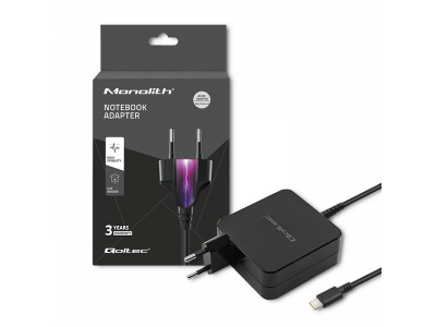 Qoltec ® Universāls lādētājs | 90W | 5-20.3V | 2.4-4.5 | USB type C