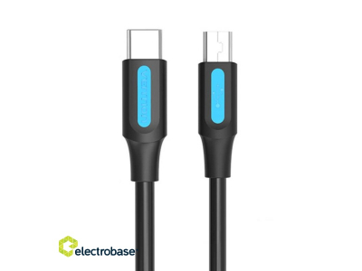 VENTION USB-C 2.0 to Mini-B cable Vention COWBF 2A 1m black