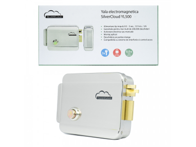 PNI ® Elektromagnētiskā slēdzene SilverCloud YL500 | kreisā puse | Fail Secure | ar mehānismu