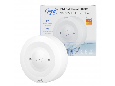 PNI ® Viedais plūdu sensors (water leak) ar Wi-Fi, 80 dB skaņas signalizāciju un Tuya lietotni
