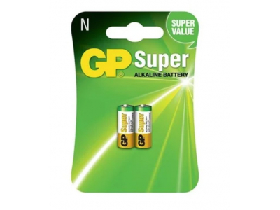 GP Batteries LR01 baterijas 1.5V GP Batteries Alkaline GP Super LR1 / LR01 / N / E90 / 910A iepakojumā 2 gb.