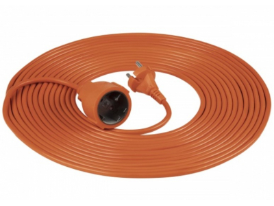  Elektrības pagarinātājs PVC IP20 10m 1x2P, H03VV-F 2x1mm2