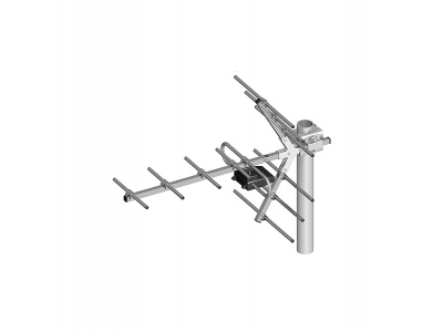  Yagi tipa TV antena "YAGI" | 21-60 kanāliem | 11 elementi | bez simetrizatora