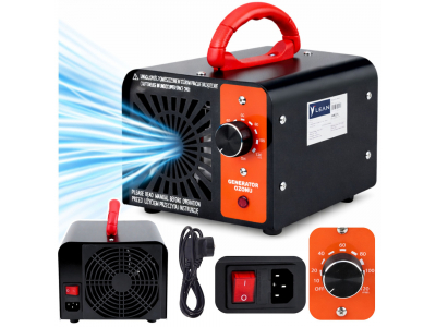 LEAN LEAN ozona ģenerators 155W 60000 mg/h, taimeris 120min, metāla korpuss, 60g/h, 230V, modelis 29378