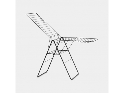 BRABANTIA HangOn veļas žāvētājs, 25m, Matt Black
