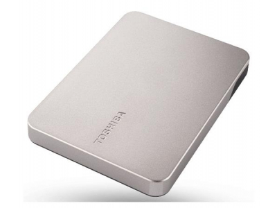 External HDD|TOSHIBA|1000 GB|Colour Silver|HDTX210ESCAA