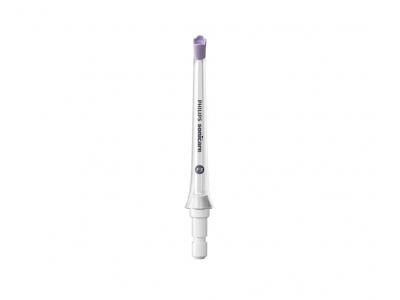 Sonicare mutes dobuma irrigatora uzgalis, balts