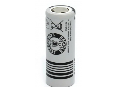  18500 akumulators 18500CY 3.7V litija 1400mAh 1 gb. INR19/50