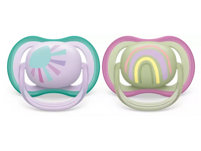 Philips Avent māneklītis Ultra Air, 0-6M (2 gab), meitenēm
