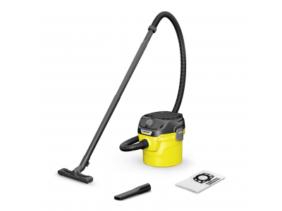 Vacuum Cleaner|KARCHER|Suction power 220 AW|Input power 1000 W|Dust capacity 12 L|Drum vacuum|Cleaning type dry&wet|Dust container Dust bag|Colour Black/Yellow|1.628-400.0