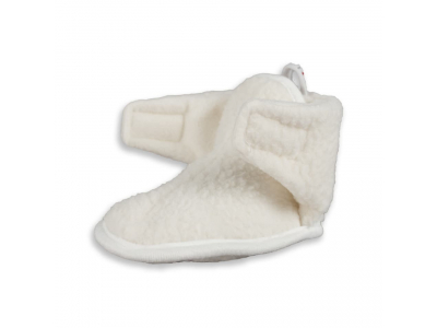 Lodger Slipper Teddy čībiņas, Cloud Dancer, 6-12m