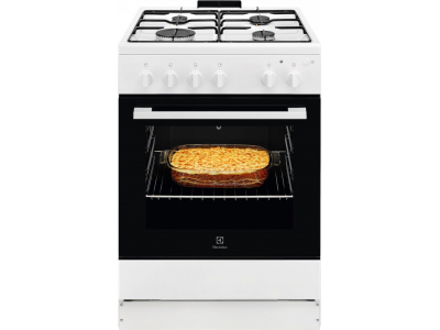 Electrolux gāzes plīts ar gāzes cepeškrāsni, 60cm