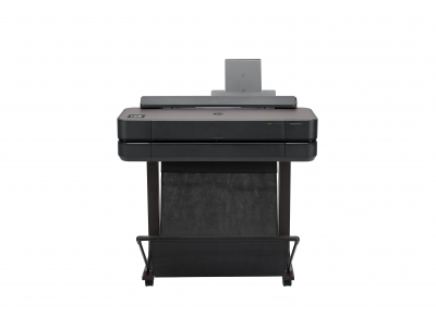  HP DesignJet T650 Printer/Plotter 2025 edition - 24" Roll/A4,A3,A2,A1 Color Ink, Print, Auto Sheet Feeder, Auto Horizontal Cutter, LAN, WiFi, 26 sec/A1 page, 81 A1 prints/hour, with Stand, 2 years 5HB08D#B19