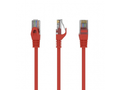 PATCH CABLE CAT6 UTP 1M/RED PP6U-1M/R GEMBIRD