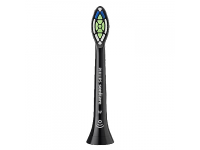 Sonicare Optimal White birstes uzgaļi (2gab.), melns