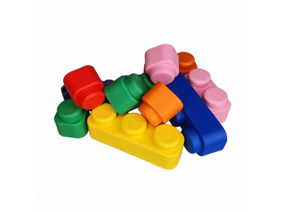 Gerardo's Toys mīksto klucīšu komplekts, 42 gab.
