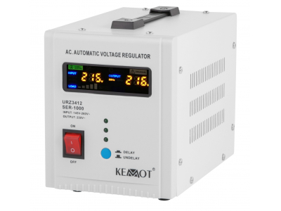 REBEL ™ SER-1000 automātiskais sprieguma stabilizators | 1000VA