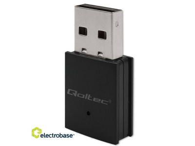 Qoltec ® Qoltec 2in1 bezvadu Mini USB adapteris WiFi 150 Mbps + Bluetooth 4.0