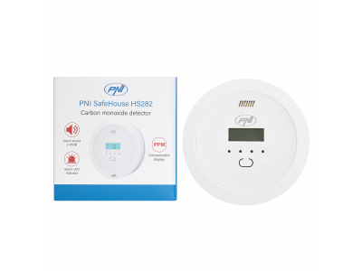 PNI ® Oglekļa monoksīda (CO) sensors  HS282 ar skaņas signalizāciju
