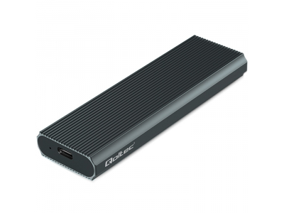 Qoltec ® Ārējās atmiņas M.2 SSD korpuss |NVMe | PCIe | USB 3.1 | USB-C 10 Gb/s | 4TB | Qoltec ®