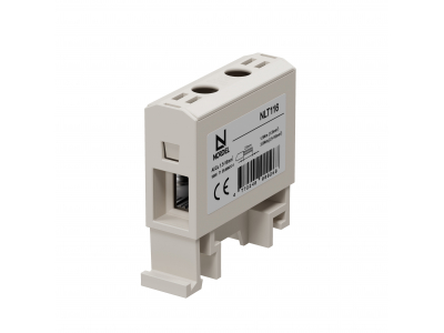 NORDEL™ NLT116 Universālā spaile 1x1,5–16 mm², pelēka, alumīnija/vara (Al/Cu) vadītājiem