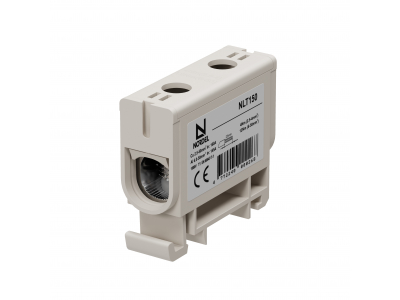 NORDEL™ NLT150 Universālā spaile 1x2,5–50 mm², pelēka, alumīnija/vara (Al/Cu) vadītājiem