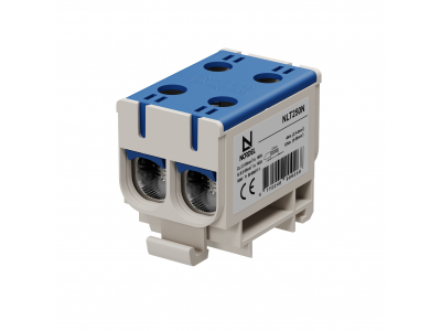 NORDEL™ NLT250 Universālā spaile 2x2,5–50 mm², zila, alumīnija/vara (Al/Cu) vadītājiem