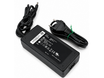 Spotlux Barošanas bloks 80W 12V 6.67A 5.5/2.1mm IP20 Plastmasas desktop Spotlux vads komplektā