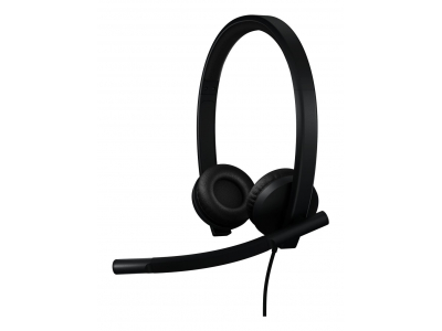 HEADSET STEREO H570E USB/BLACK 981-001431 LOGITECH