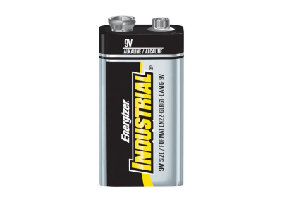 Energizer ® 6LR61 9V baterijas 9V Energizer Industrial Alkaline MN1604/522 bez iepakojuma 1gb.