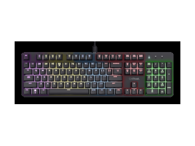 Klaviatūra Trust GXT 871 Zora Black