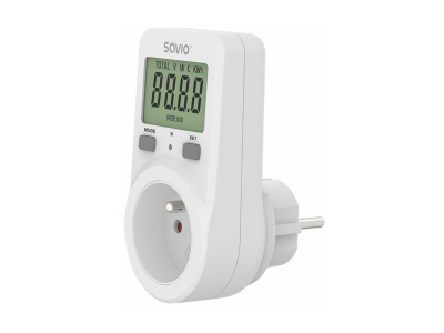Elektriskais skaitītājs Savio Power Meter with LCD Screen