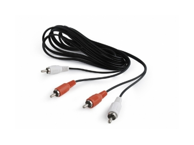 Gembird 2 x RCA Male - 2 x RCA Male 1.8m Black