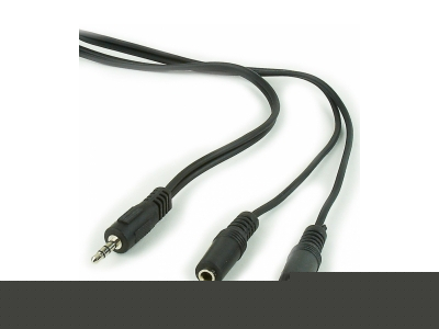 Kabelis Gembird 3.5 mm audio splitter cable 5m
