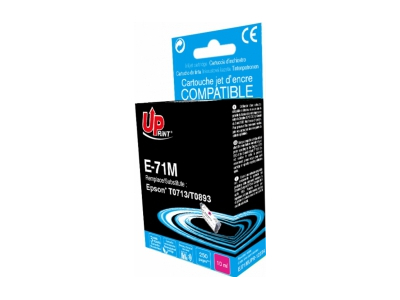 Tintes kārtridžs UPrint Epson T0713M Magenta
