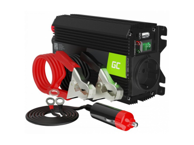 Green Cell PRO Car Power Inverter Converter 24V to 230V 300W/ 600W with USB