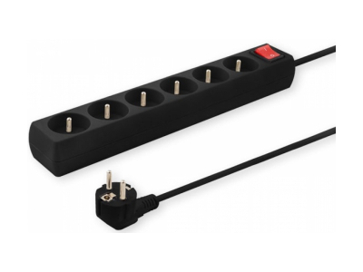 Pagarinātājs Savio Power Strip 6-way 5m